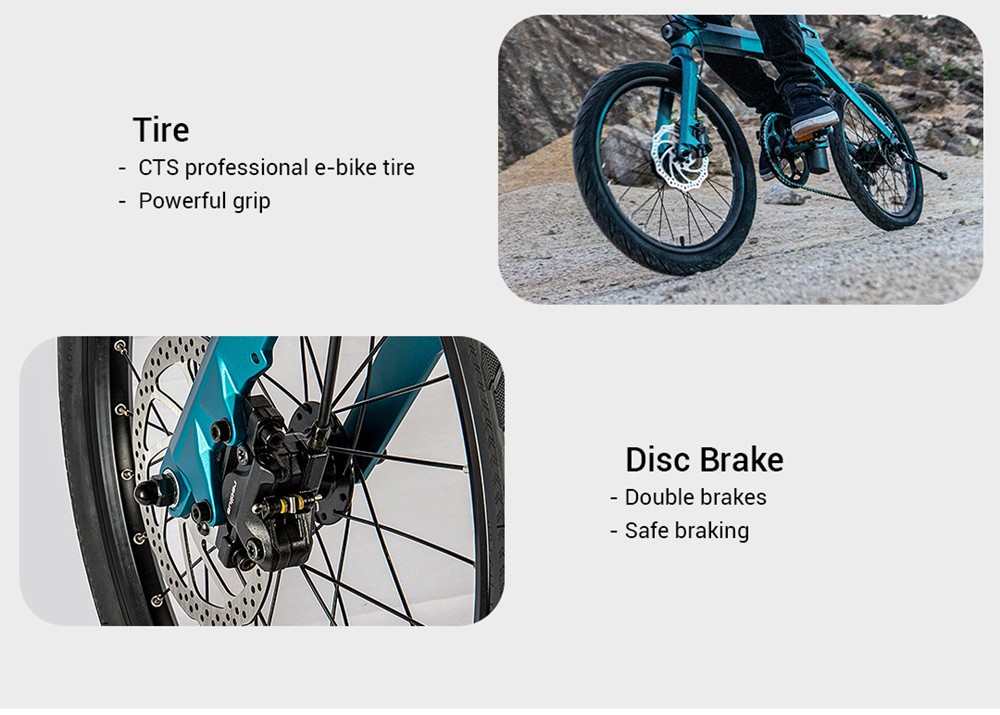 FIIDO X Folding Electric Moped Bike City Bike Commuter Bike 48V 350W 11.6Ah Lithium Battery 14 inch Max 25km/h 130Km