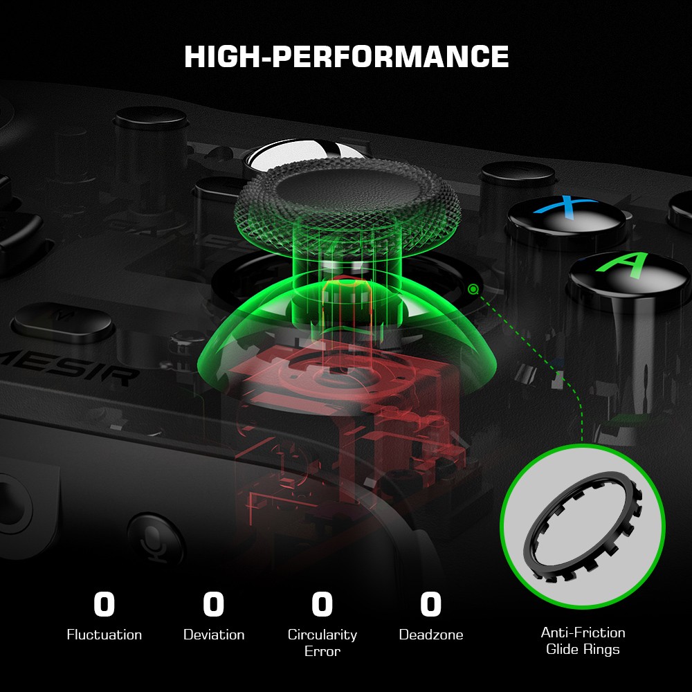 GameSir G7 Wired Game Controller for XOBX and Windows 10/11 Black