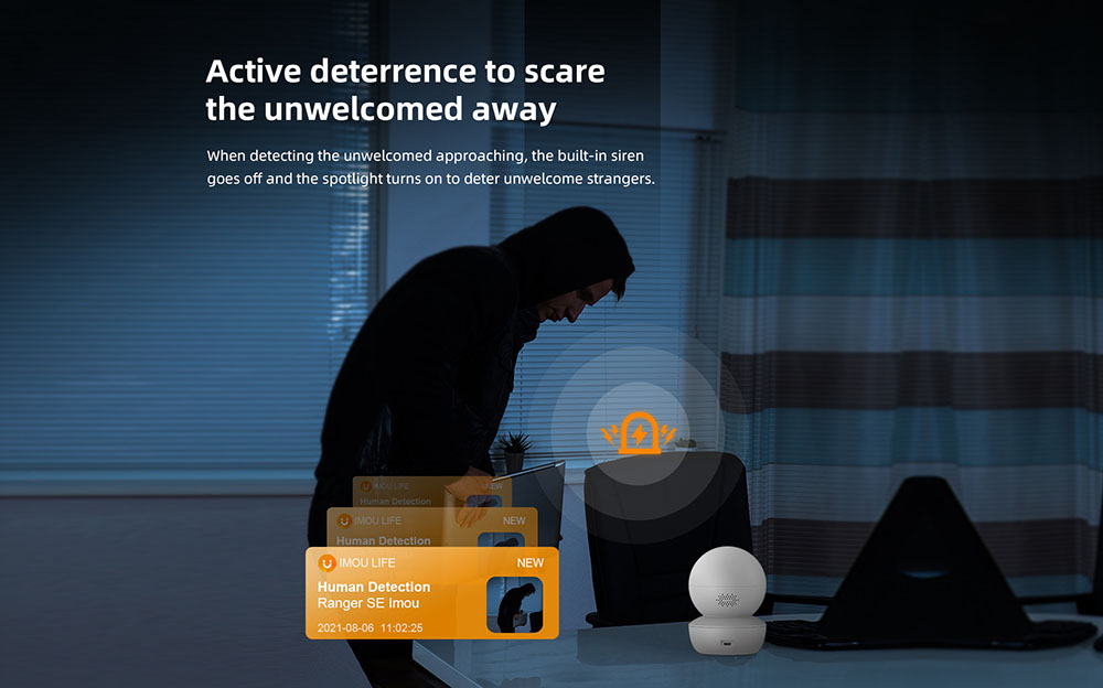 Imou Ranger Se Mp Ai Human Detection Camera
