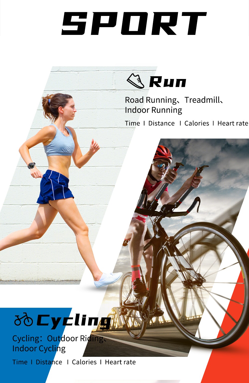 LOKMAT ATTACK 2 Smartwatch 1.28'' TFT LCD Screen Bluetooth 5.1 IP68 Waterproof HR & BP Monitor, Fitness Tracker - Blue