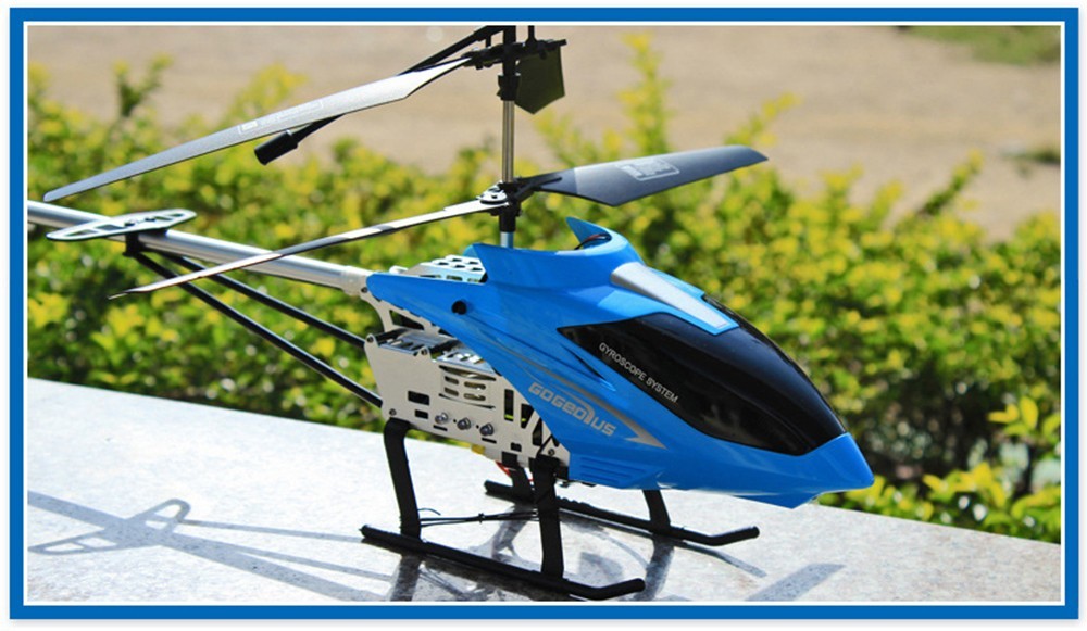 3.5CH 75cm Super Large Remote Control Drone Durable RC Helicopter 2 x 2300mAh Batteries Type C - Red