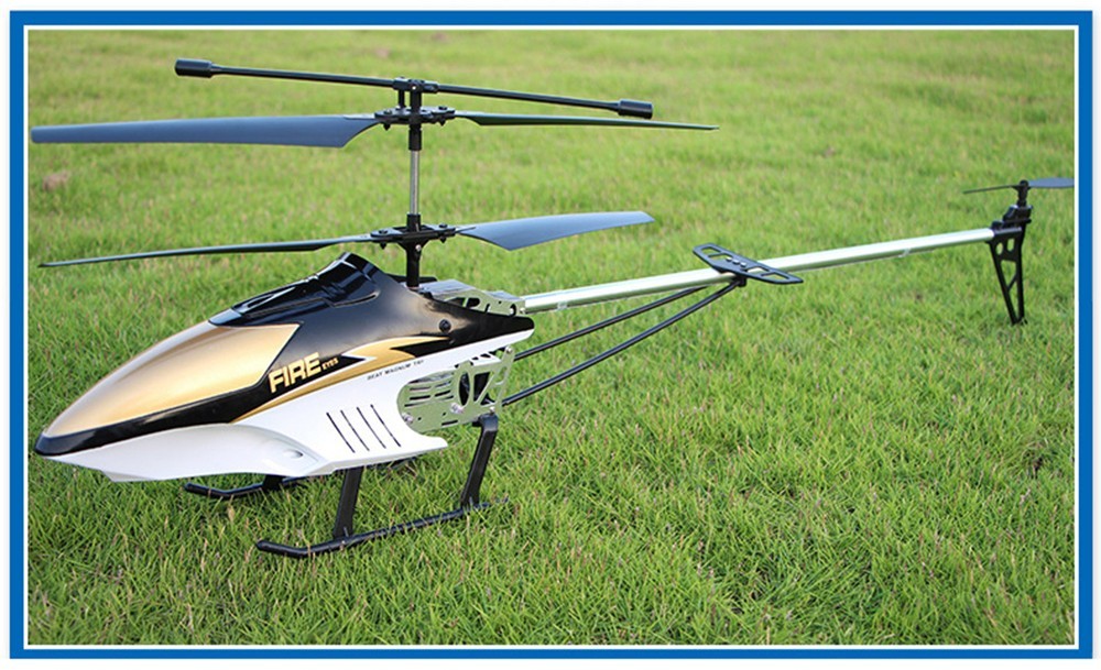 3.5CH 75cm Super Large Remote Control Drone Durable RC Helicopter 2 x 2300mAh Batteries Type C - Red