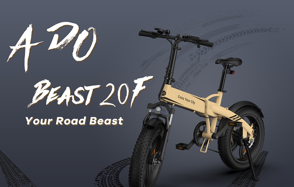 I podle jeho výrobce jde o bestii The ADO A20F Beast bike 1 I podle jeho výrobce jde o bestii kolo The ADO A20F Beast