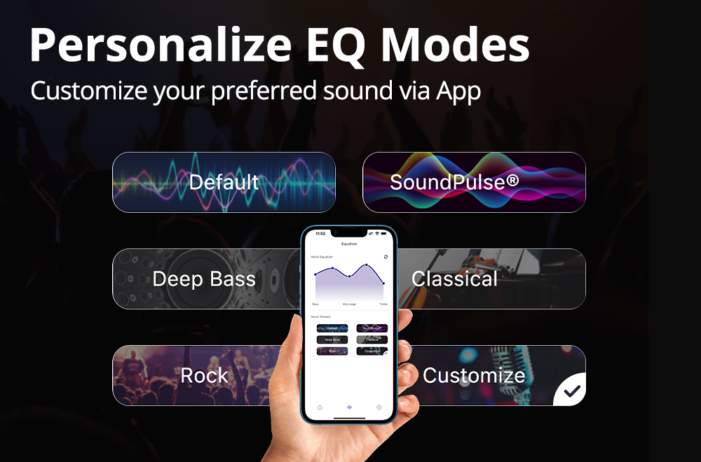Tronsmart T7 Portable Bluetooth Speaker with LED Lights, 30W Output, SoundPulse, TWS, ATS2853, IPX7 Waterproof, Custom Equalizers