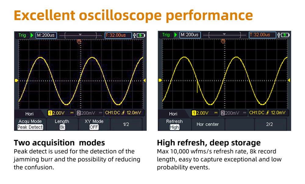 Owon Hds S In Digital Oscilloscope Uk Plug