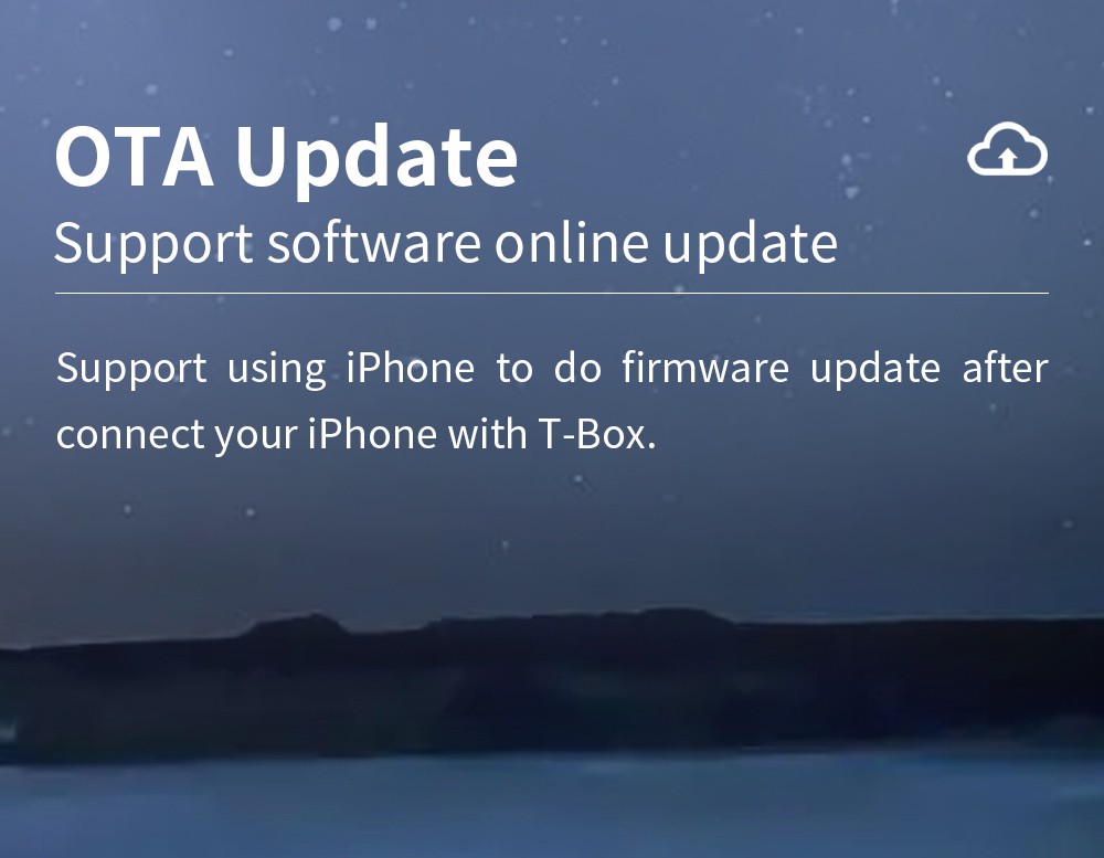 Ownice T3 Wireless Auto Ai Box for Tesla, Dual WiFi, Support CarPlay / AirPlay / Android Auto / MiraCast - Blue