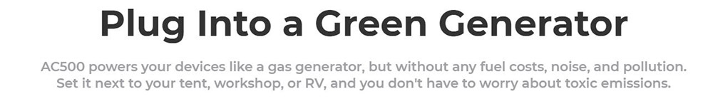 BLUETTI AC500 5000W Home Backup Expandable Power Station, 3000W Solar Input, 5000W AC Outlets, Expandable Capacity From 3072Wh to 18432Wh, 16 Outputs, APP Control
