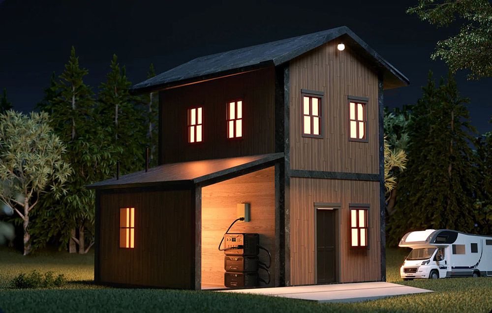 BLUETTI AC500 5000W Home Backup Expandable Power Station, 3000W Solar Input, 5000W AC Outlets, Expandable Capacity From 3072Wh to 18432Wh, 16 Outputs, APP Control