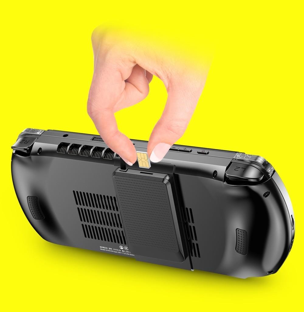 (Free Gift Bag and Brush) GPD WIN 4 Gaming Laptop Handheld, 6'' 1080P Screen, AMD Ryzen 7 6800U, 16GB DDR5 1TB SSD, Windows 11 Home 64bit OS White - US