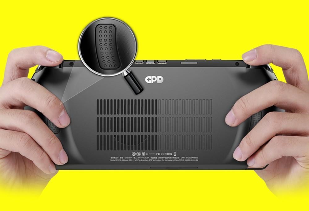 (Free Gift Bag and Brush) GPD WIN 4 Gaming Laptop Handheld, 6'' 1080P Screen, AMD Ryzen 7 6800U, 16GB DDR5 1TB SSD, Windows 11 Home 64bit OS White - US