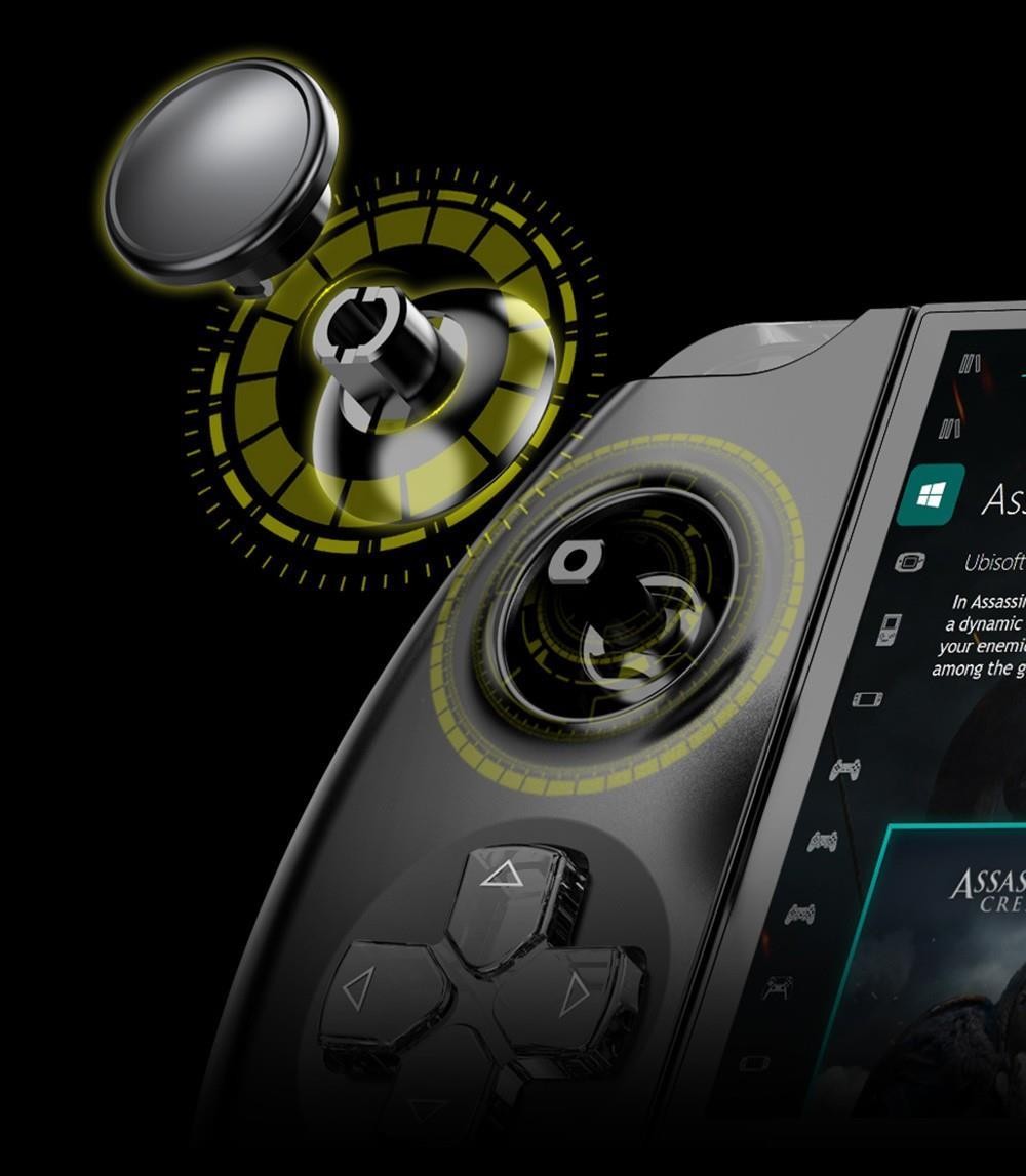 (Free Gift Bag and Brush) GPD WIN 4 Gaming Laptop Handheld, 6'' 1080P Screen, AMD Ryzen 7 6800U, 16GB DDR5 1TB SSD, Windows 11 Home 64bit OS White - US