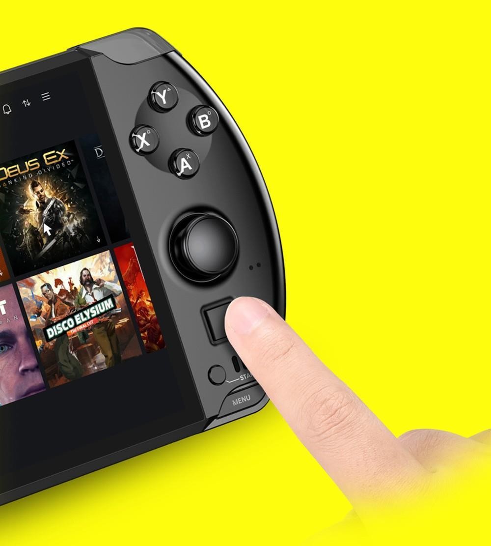 (Free Gift Bag and Brush) GPD WIN 4 Gaming Laptop Handheld, 6'' 1080P Screen, AMD Ryzen 7 6800U, 16GB DDR5 1TB SSD, Windows 11 Home 64bit OS White - US