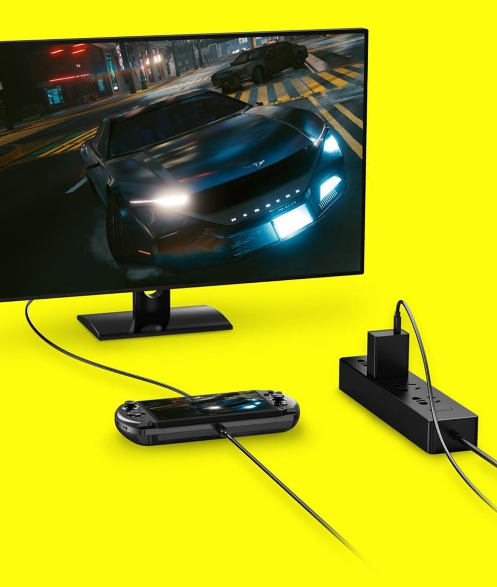 (Free Gift Bag and Brush) GPD WIN 4 Gaming Laptop Handheld, 6'' 1080P Screen, AMD Ryzen 7 6800U, 16GB DDR5 1TB SSD, Windows 11 Home 64bit OS White - US