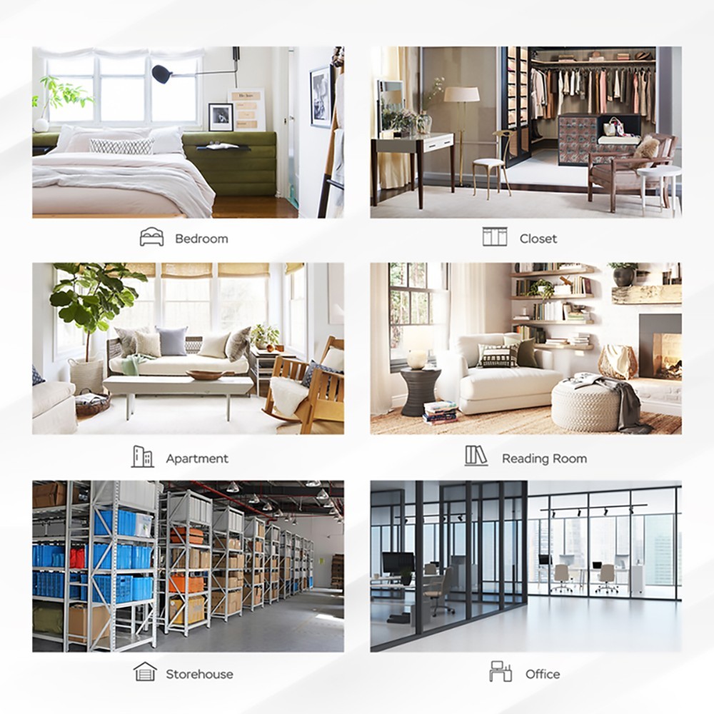 Geek Smart L-B202 3 in 1 Fingerprint Door Lock with Handle, Mechanical Key, APP Remote Control, Auto Lock, for Bedrooms, Homes, Apartments, Office, Hotels - Black