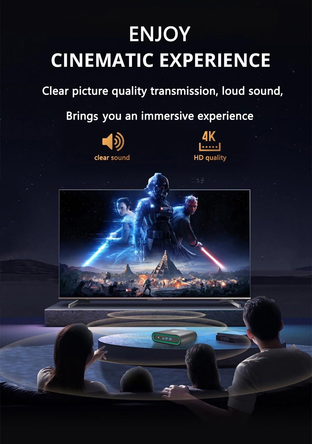 KUU Mingar 3 MINI PC AMD Ryzen 7 3750H Processor up to 4.0 GHz, 16GB DDR4 512GB SSD, Windows 11 Pro, BT5.0, 2.4/5G WiFi