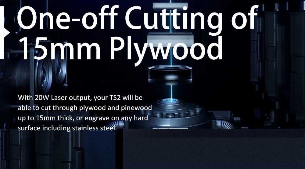 TWO TREES TS2 Laser Cutter 20W