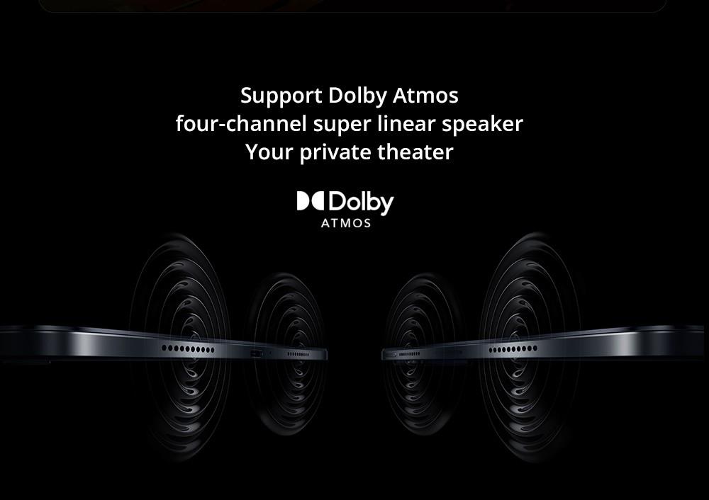 Xiaomi Pad 6 Pro CN Version Snapdragon 8+ Processor, Android 13, 12GB RAM 256GB ROM, 50MP + 20MP Cameras, WiFi 6 - Black