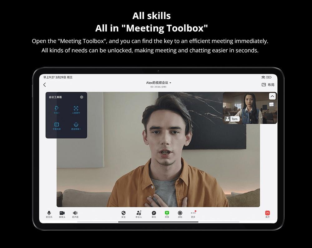 Xiaomi Pad 6 Pro CN Version Snapdragon 8+ Processor, Android 13, 12GB RAM 256GB ROM, 50MP + 20MP Cameras, WiFi 6 - Gold