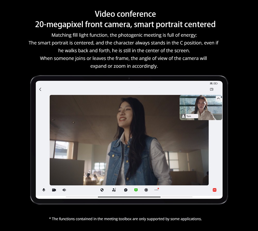 Xiaomi Pad 6 Pro CN Version Snapdragon 8+ Processor, Android 13, 8GB RAM 128GB ROM, 50MP + 20MP Cameras, WiFi 6 - Black