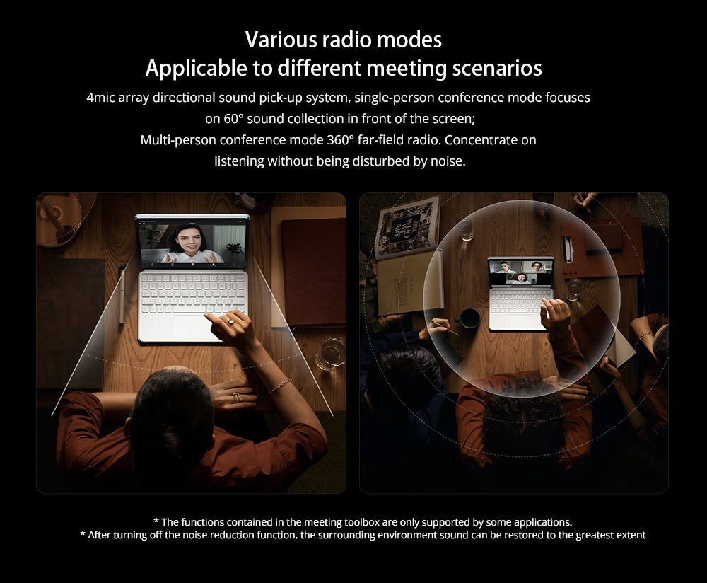 Xiaomi Pad 6 Pro CN Version Snapdragon 8+ Processor, Android 13, 8GB RAM 128GB ROM, 50MP + 20MP Cameras, WiFi 6 - Black