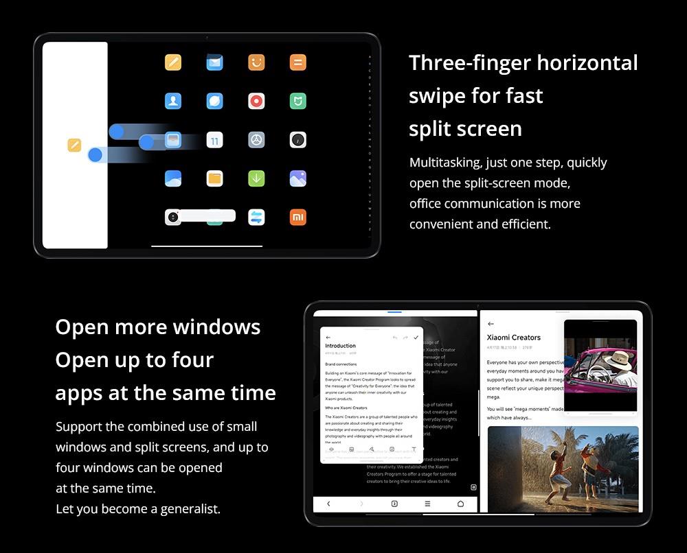 Xiaomi Pad 6 Pro CN Version Snapdragon 8+ Processor, Android 13, 8GB RAM 128GB ROM, 50MP + 20MP Cameras, WiFi 6 - Blue