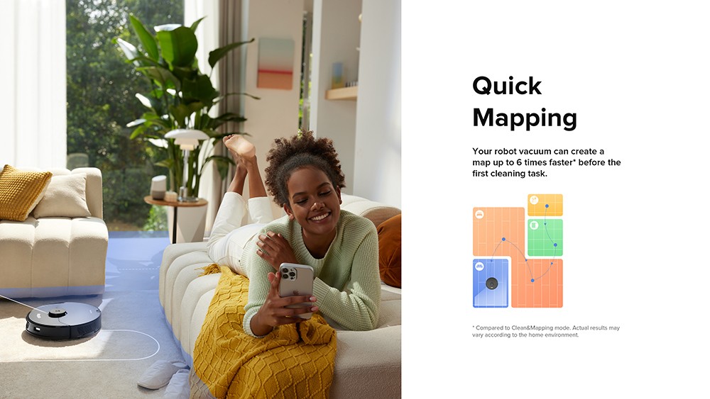 Roborock S7 Max Ultra Robot Vacuum Cleaner, 5500Pa Suction, Auto Drying, Self-Cleaning & Emptying, VibraRise Mopping, Reactive Tech Obstacle Avoidance, Fast & Off-peak Charging - Black