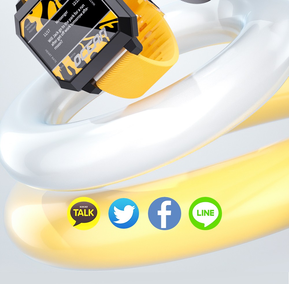 LOKMAT Ocean 2 Smartwatch Fitness Tracker - Green