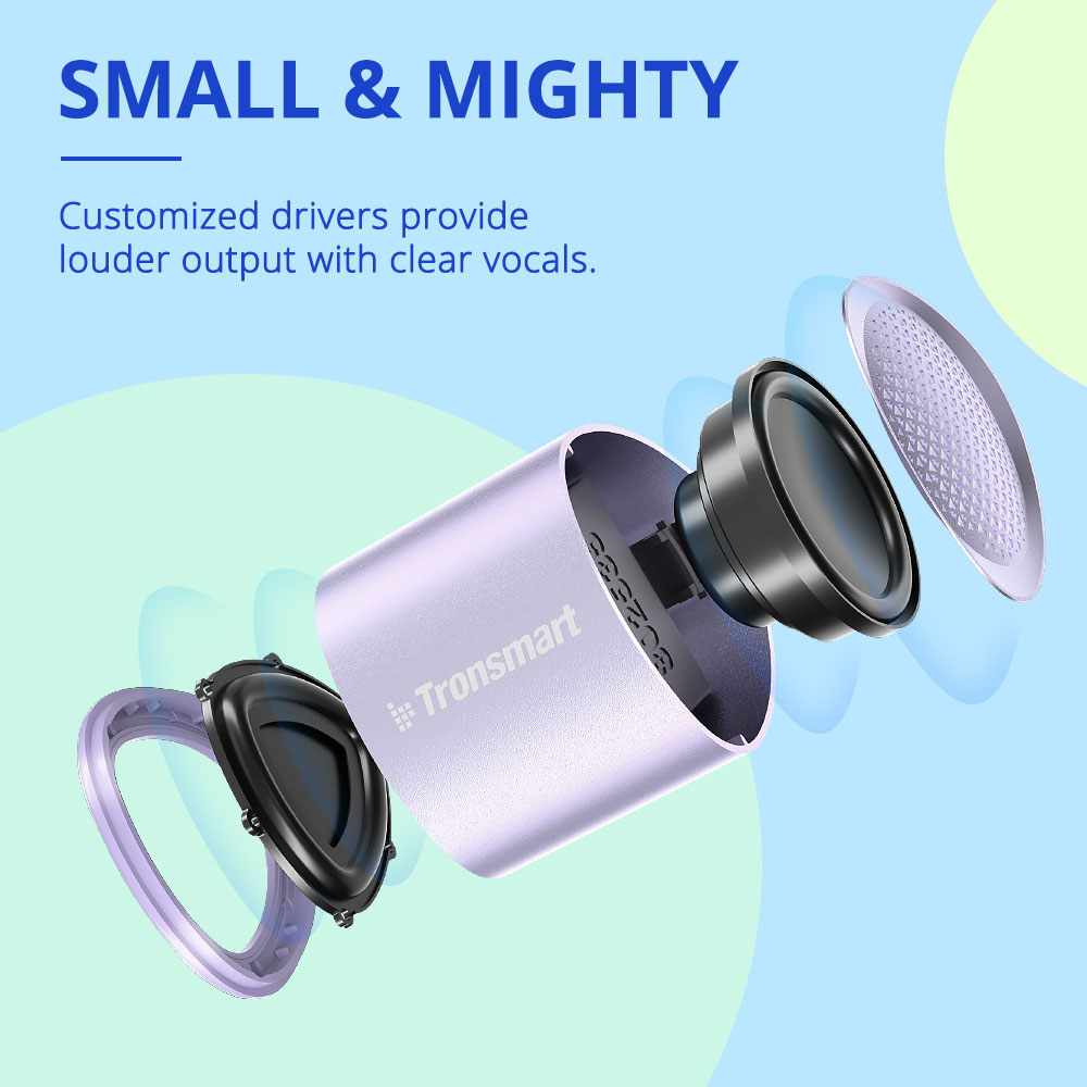 Tronsmart Nimo Mini Bluetooth Speaker - Purple