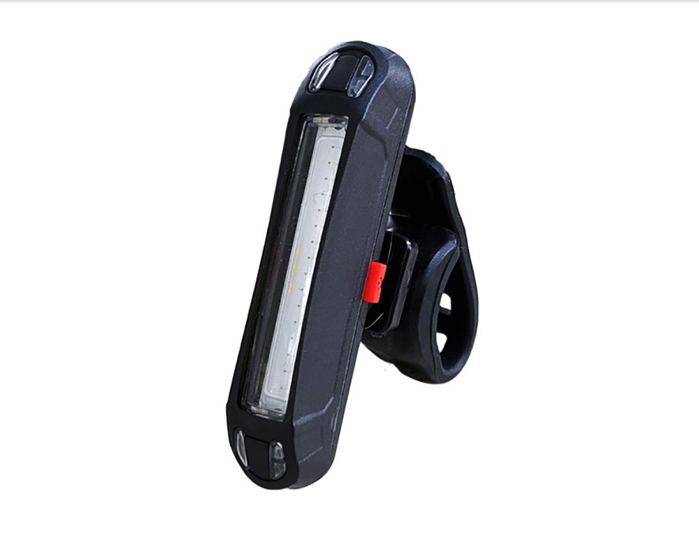 Bike Taillight 5 Lighting Modes USB Charging - Red & White