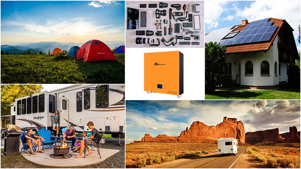 Cloudenergy 48V 150Ah Wall Mounted Lithium LiFePO4 Deep Cycle Battery Pack, 7680Wh Energy, 6000+ Life Cycles, Built-in 100A BMS, for RV, Solar, Marine, Overland, Off-Grid