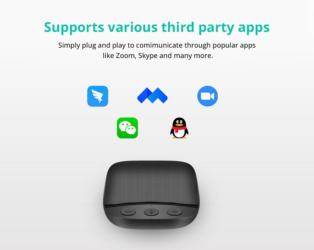 GUCEE M6 Omnidirectional USB Speakerphone