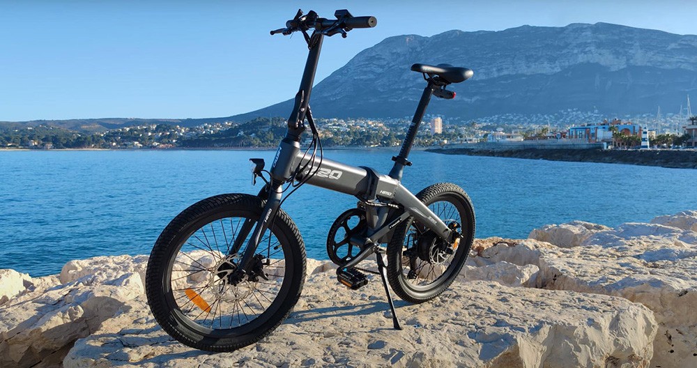 HIMO Z20 Plus Folding E-bike 20*2.125in Tire 250W Motor 25km/h Max Speed 10Ah Battery 80km Max Range - White