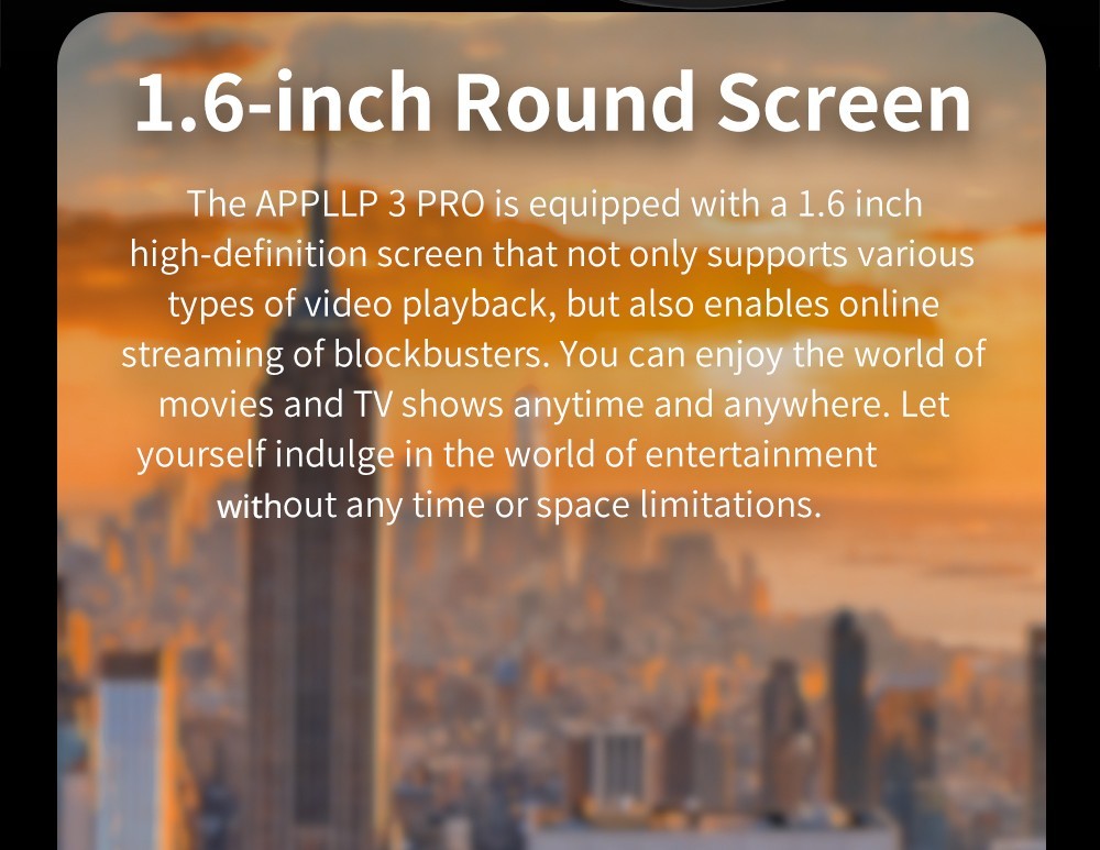 LOKMAT APPLLP 3 PRO Smart Watch Phone 4GB RAM 64GB ROM Android 4G SIM Network GPS Sports Fitness Tracker Dual Camera