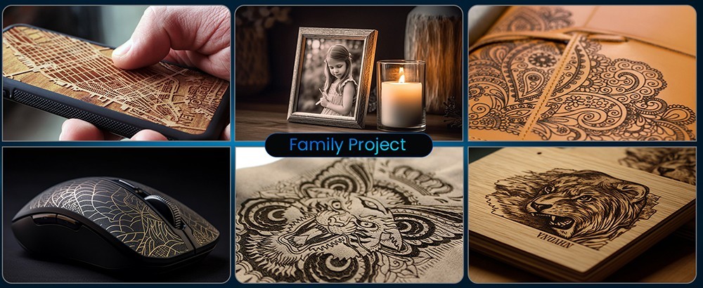 Longer Laser B1 20W Laser Engraver Cutter, 4-core Laser Head, 450 x 440mm Engraving Area - US