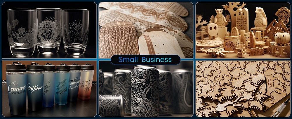 Longer Laser B1 20W Laser Engraver Cutter, 4-core Laser Head, 450 x 440mm Engraving Area - US