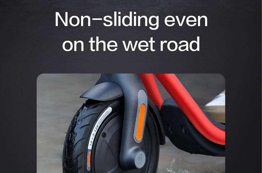 Ninebot D28E Electric Scooter Foldable 10in Tires 300W Hub Motor 25km/h Max Speed 36V 7.6Ah Battery 28km Range