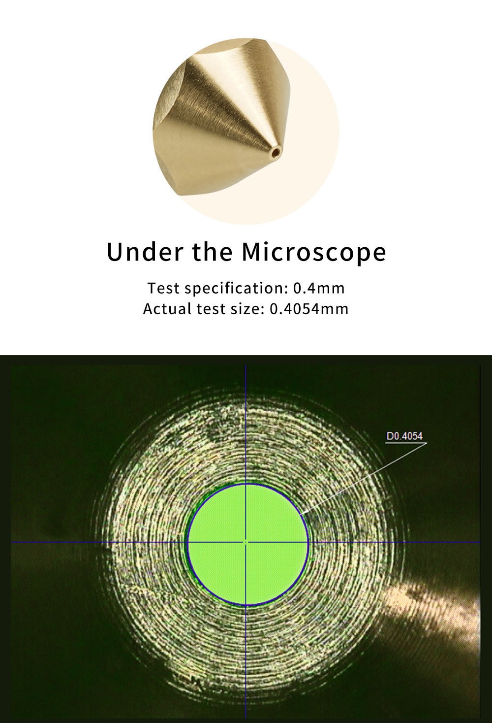 TWO TREES 0.4mm MK8 CHT Nozzle