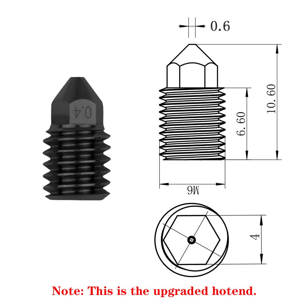 TWO TREES Bambu Lab X1 P1P Hotend Kit