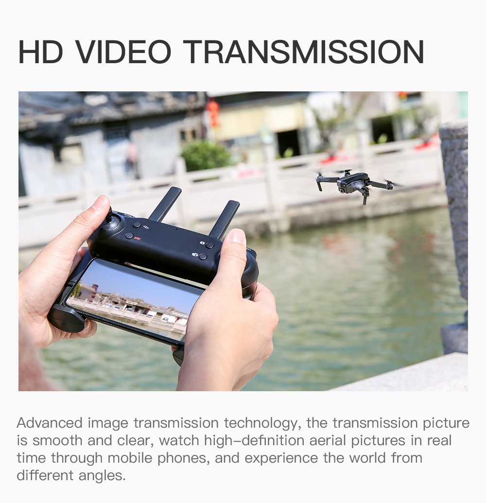 ZLL SG107 RC Drone Dual 4K Camera 600mAh Battery + 1200mAh Battery