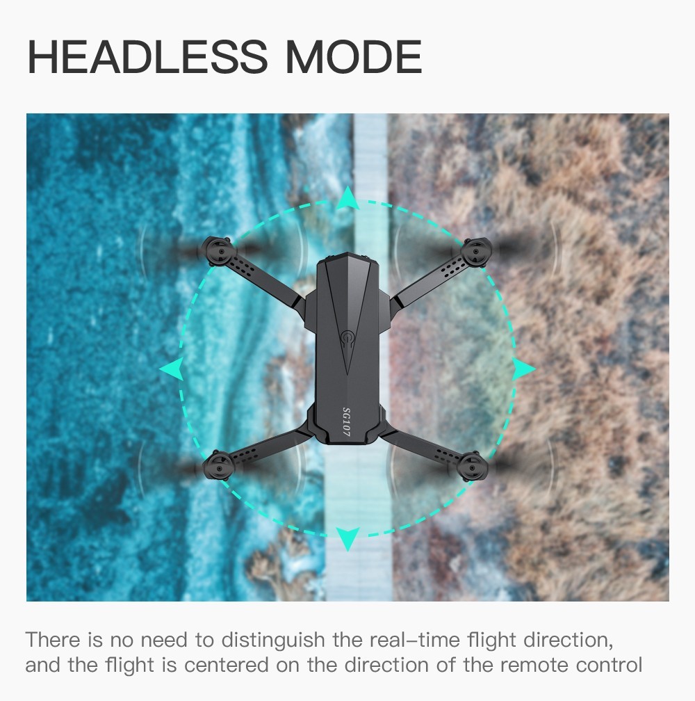ZLL SG107 RC Drone Dual 4K Camera 600mAh Battery + 1200mAh Battery