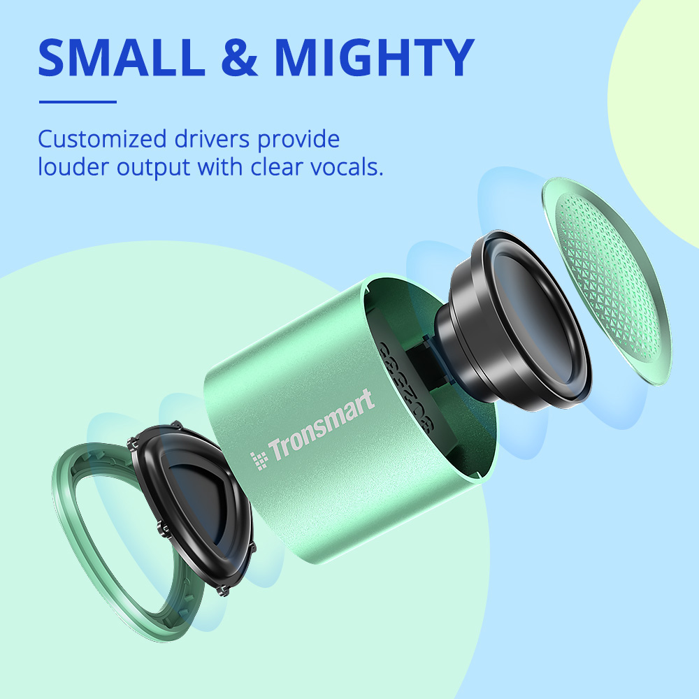 Tronsmart Nimo Mini Bluetooth Speaker - Green