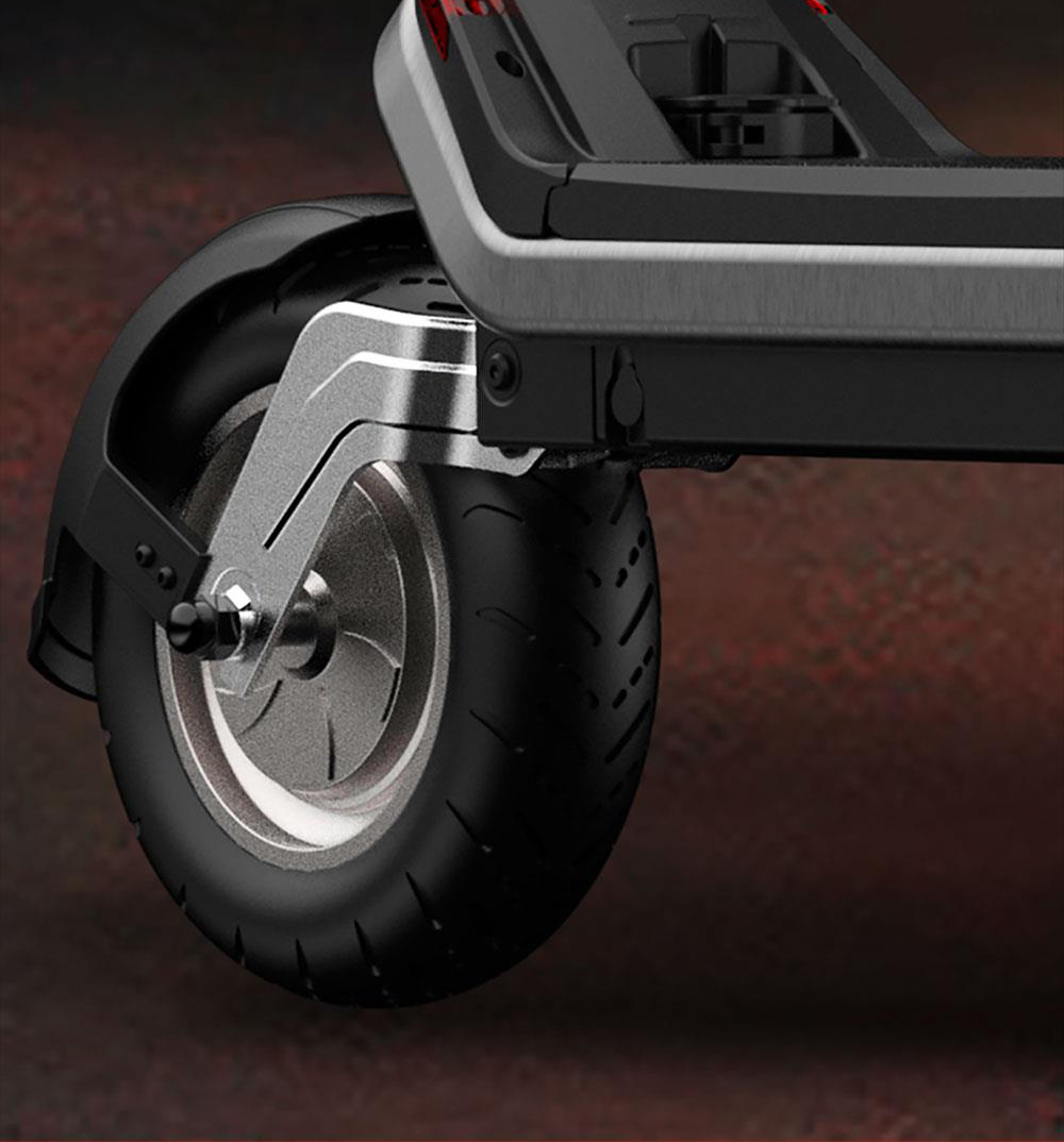 G63 Electric Scooter 1200W Single Motor 48V 15Ah Battery 50Km/h Max Speed 50KM Range 11 Inch Pneumatic Tires Tuya APP Control Removable Battery Black