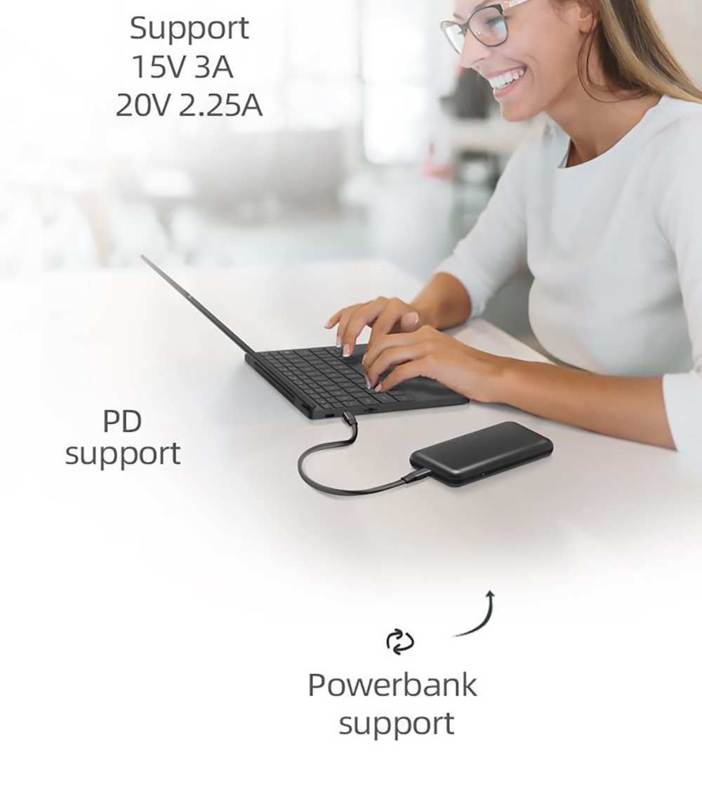 One Netbook 4S Platinum 2 in 1 Laptop Intel Core i3-1110G4 Processor, 16GB LPDDR5 1TB ROM 10.1'' 2.5K LTPS Full Display - EU Plug