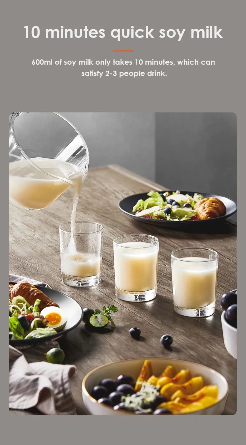 Joyoung Y1 Food Blender Mixer Silent Smart Kitchen Food Processor Multifunction Soymilk Juice Machine