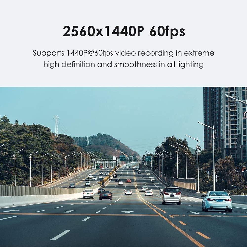 VIOFO A119 V3 with GPS 2K 2560*1600P 30FPS QUAD HD+ Car Dash Cam