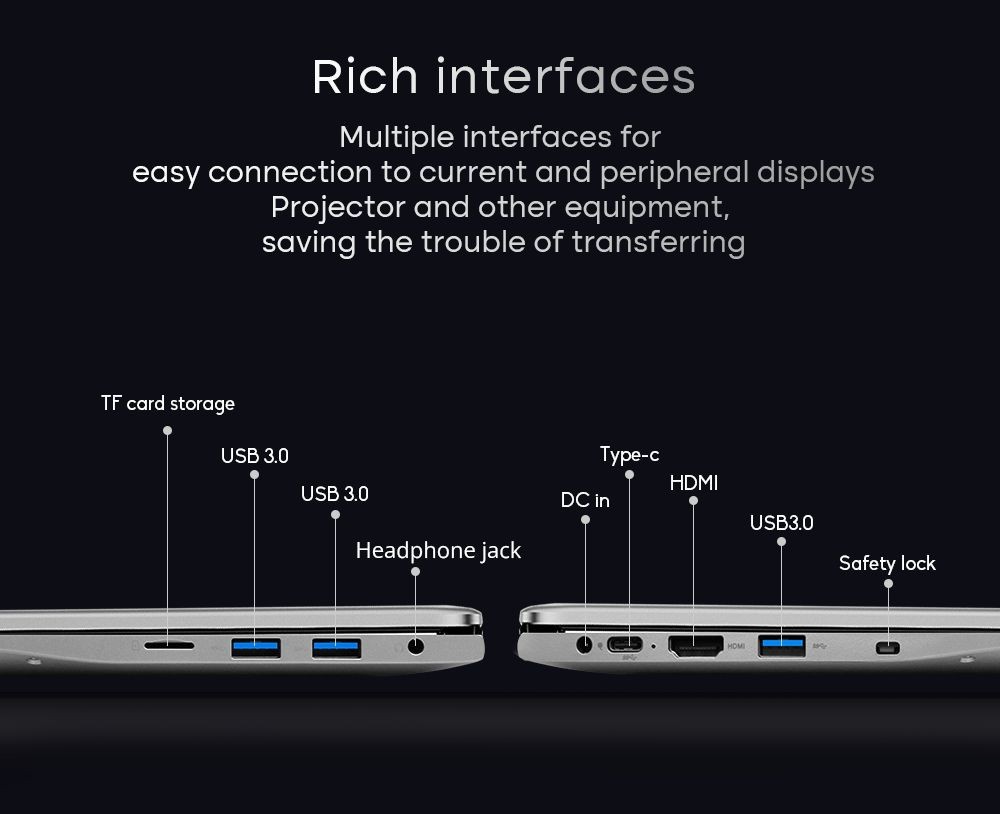 DERE R16 Pro 16in Laptop Intel Celeron N95 up to 3.4Ghz 2.5K IPS Full HD 12GB DDR5 512GB SSD Windows 11 Home
