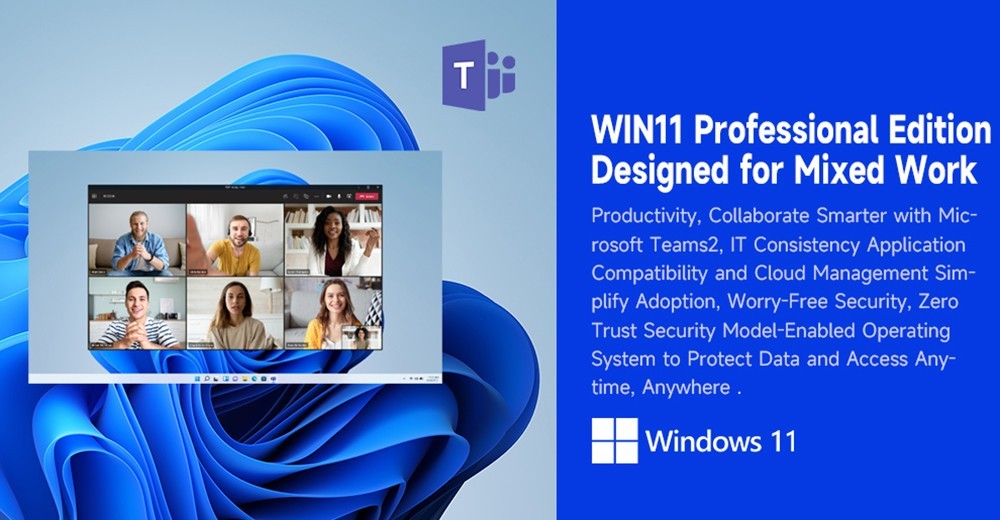 GMK K4 Mini PC AMD Ryzen 9 7940HS, 32GB DDR5 1TB SSD, Windows 11 Pro, Windows 11 Pro, WiFi 6, 4K Output - EU