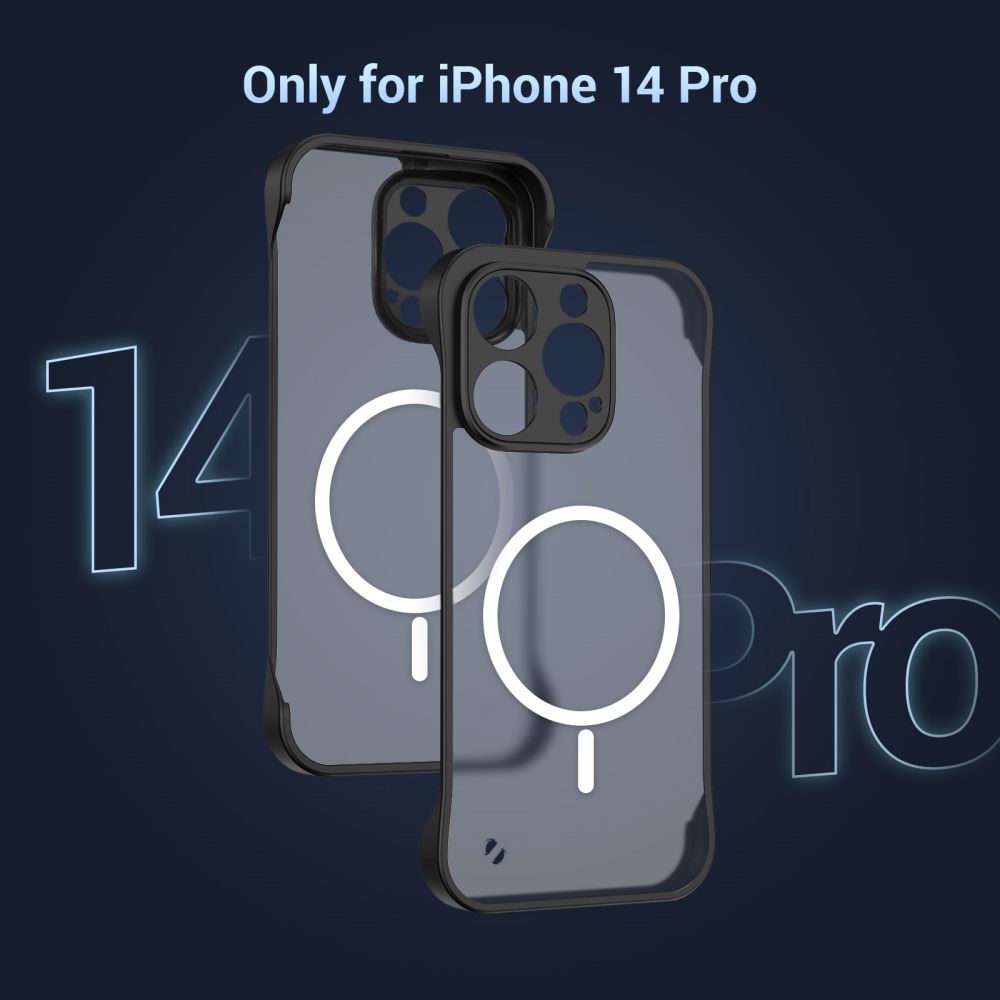 HINOVO MPC1-IP 14P Wireless Magnetic Charging Mobile Phone Case for iPhone 14 Pro