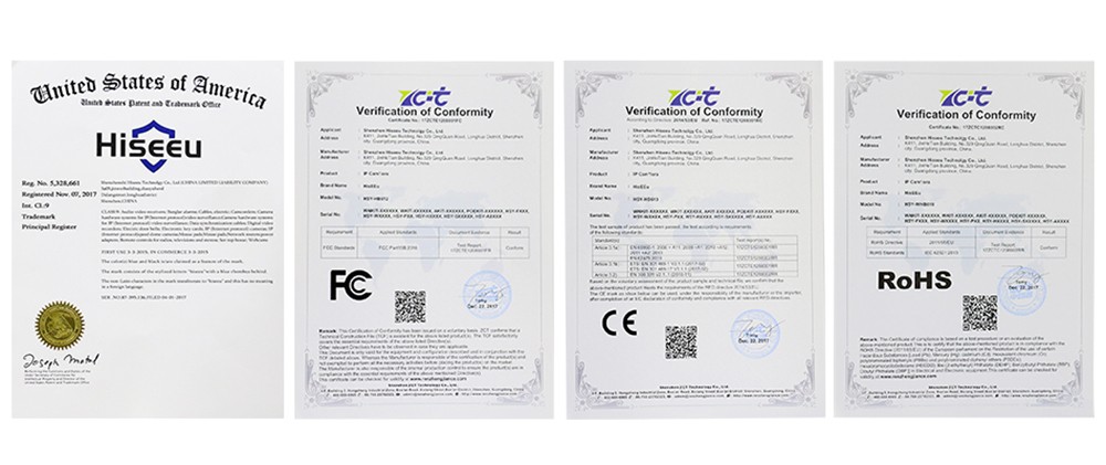 Hiseeu 5MP WiFi Security Camera System, 4K NVR, 1TB Hard Drive, Dual Wi-Fi, 2-Way Audio, Color Night Vision, Motion Alert, Work with Alexa, IP66 Waterproof