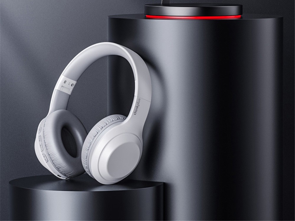 Lenovo TH10 Thinkplus Headset Bluetooth 5.0 12h Battery Life - Black